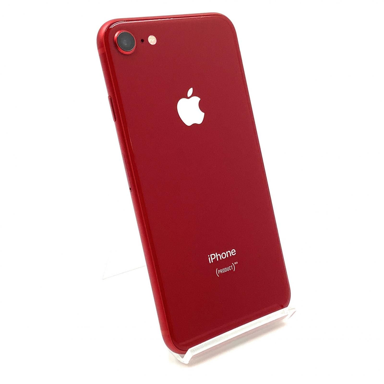 全額返金保証 最速発送 Apple iPhone 8 64GB PRODUCT RED docomo 白ロム 動作 済 75%