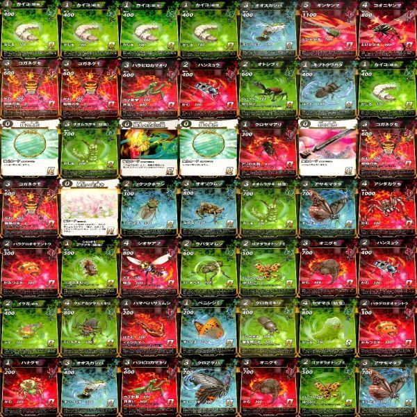 蟲神器 むしじんぎ カード SR R N まとめ キラ レア xm987 sn9