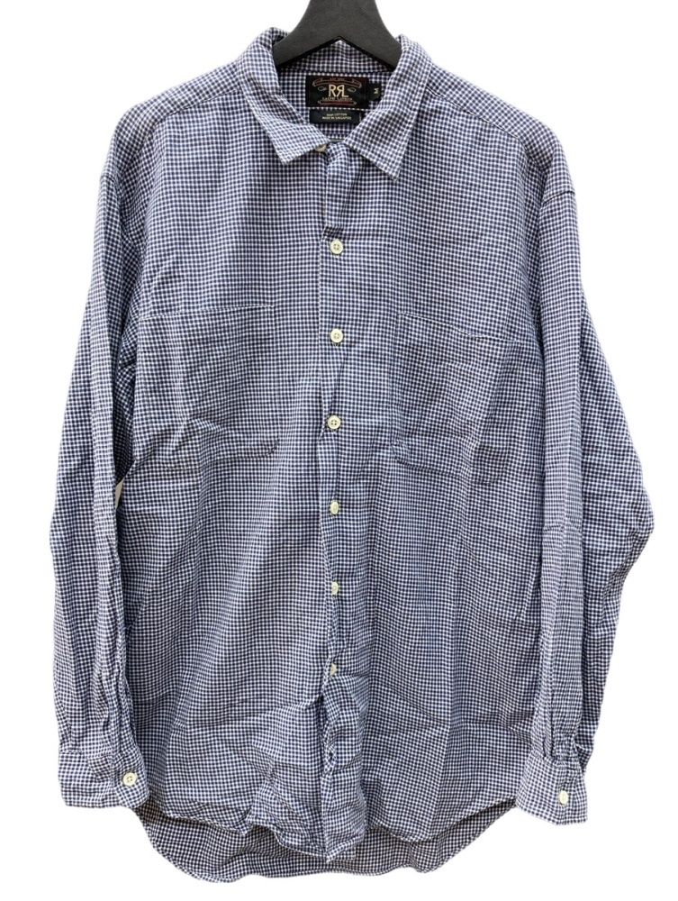 ダブルアールエル RRL 90s 三ツ星タグ SHIRT ステンカラー