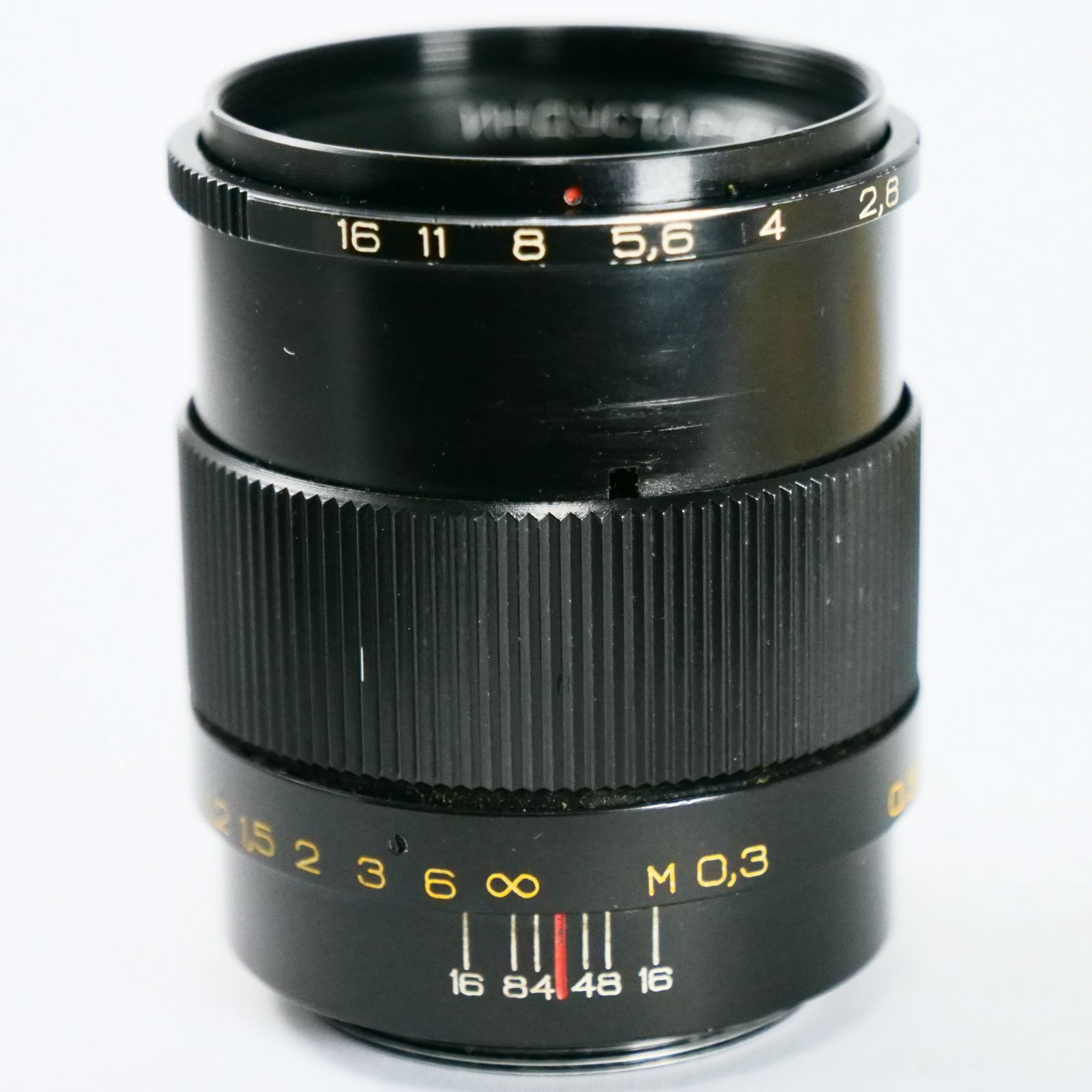 【2005年製】INDUSTAR61 50mm f/2.8 レンズ　M42 2005年製】INDUSTAR61 50mm f/2.8 レンズ M42 2005年製