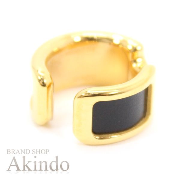 セール商品再値下げ中。 エルメス イヤーカフ オランプ PM イエローゴールド 黒 ブラック スイフト ジュエリー HERMES レディース メンズ 便利 エルメス ブランド 定番 人気 プレゼント ギフト ブーツ