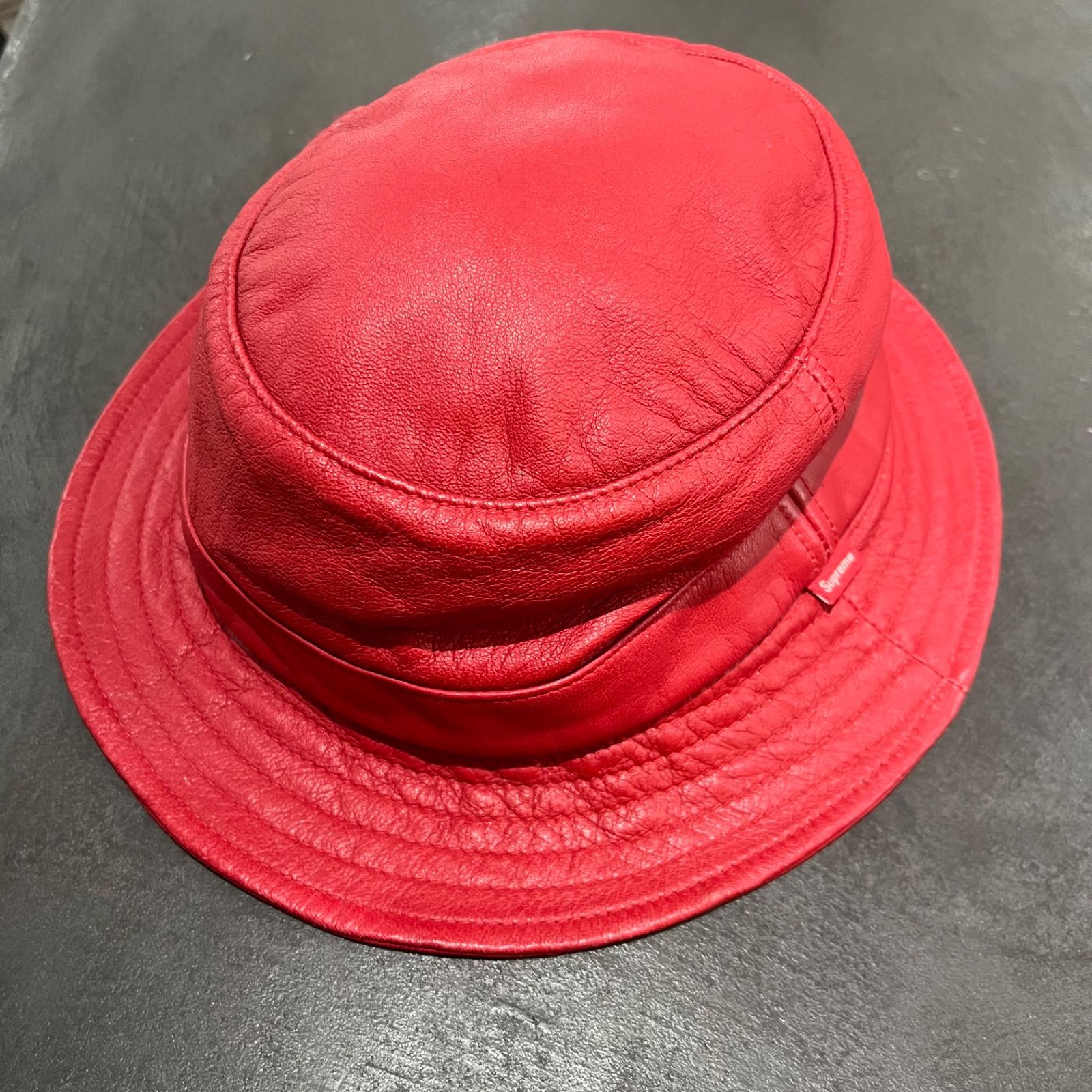 SUPREME シュプリーム レザークラッシャー ハット バケット SUPREME Leather Crusher レザークラッシャーバケットハット 帽子