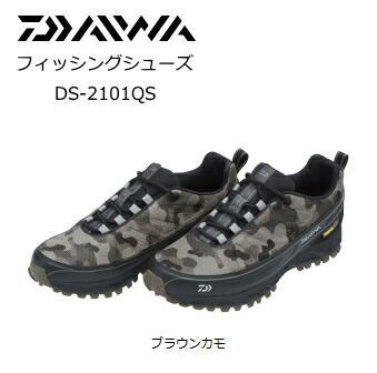 ダイワ フィッシングシューズ DS-2101QS ブラウンカモ / 27.0cm