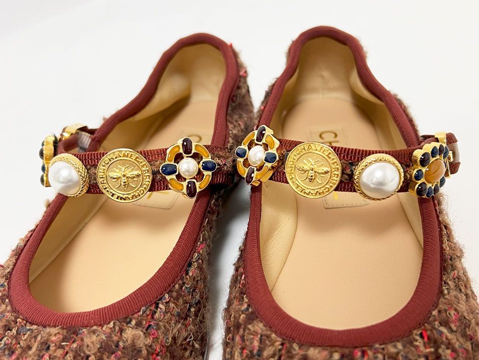 CHANEL シャネル レディース フラット シューズ 靴 Mary Janes メリー