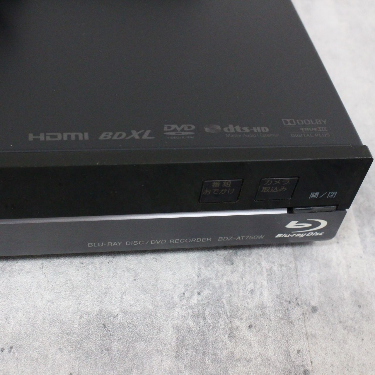  行董 Ψ SONY ブルーレイレコーダー BDZ AT 750 W 2011年製 ASP 0 S 06 ブルーレイレコーダー レコーダー
