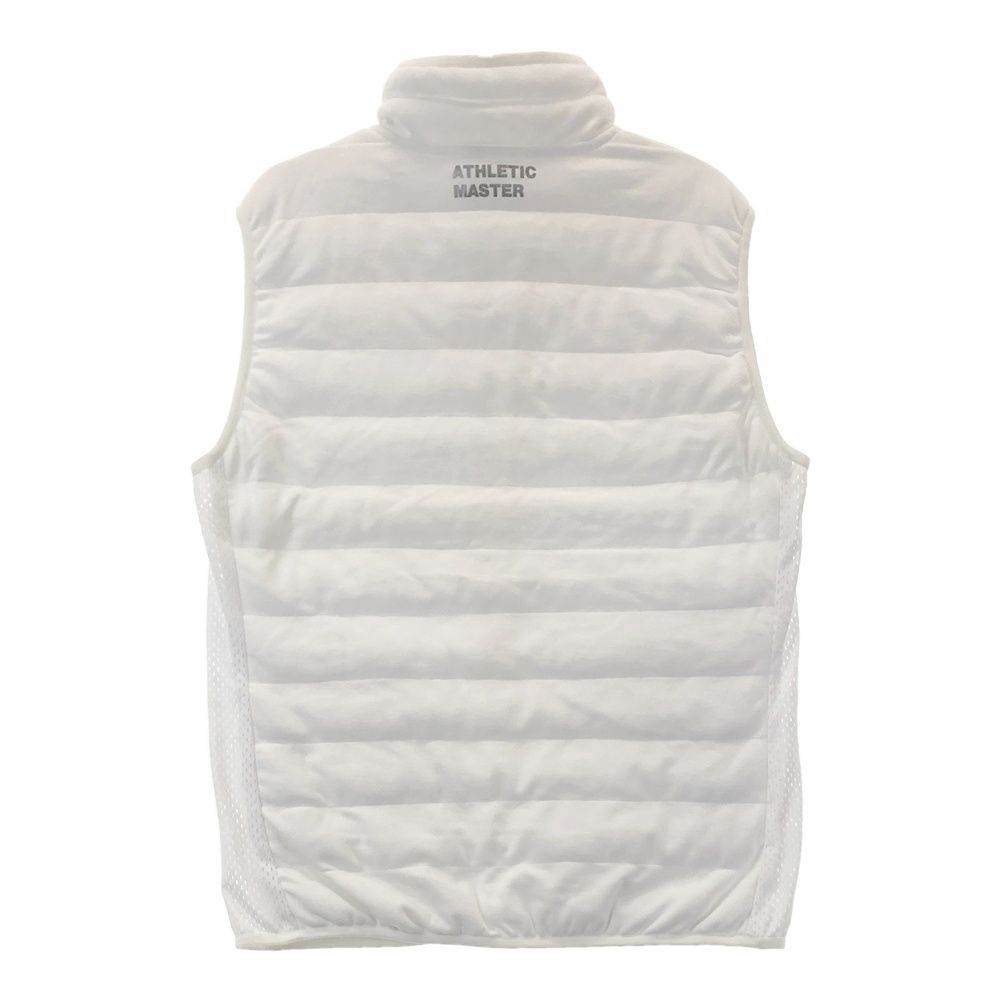 サイズ 6 MASTER BUNNY EDITION マスターバニーエディション 中綿ベスト サイドメッシュ ホワイト系 240101474120 ゴルフウェア メンズ ストスト