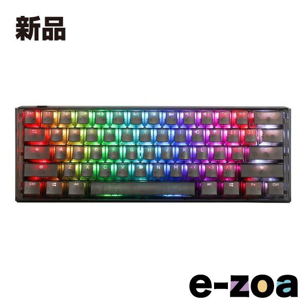 Ducky ダッキー One 3 Aura Black Mini Kailh Box Jellyfish Switch メカニカルキーボード US配列 DKONE3AURABKミニKBJELLYFIY 2583619