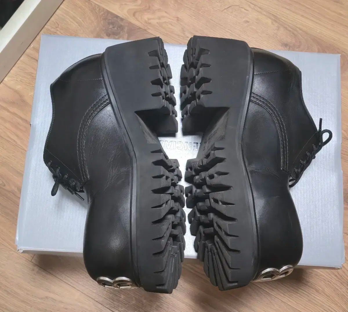 バレンシアガ BALENCIAGA Stomper ダービー ブーツ 41 公式通販