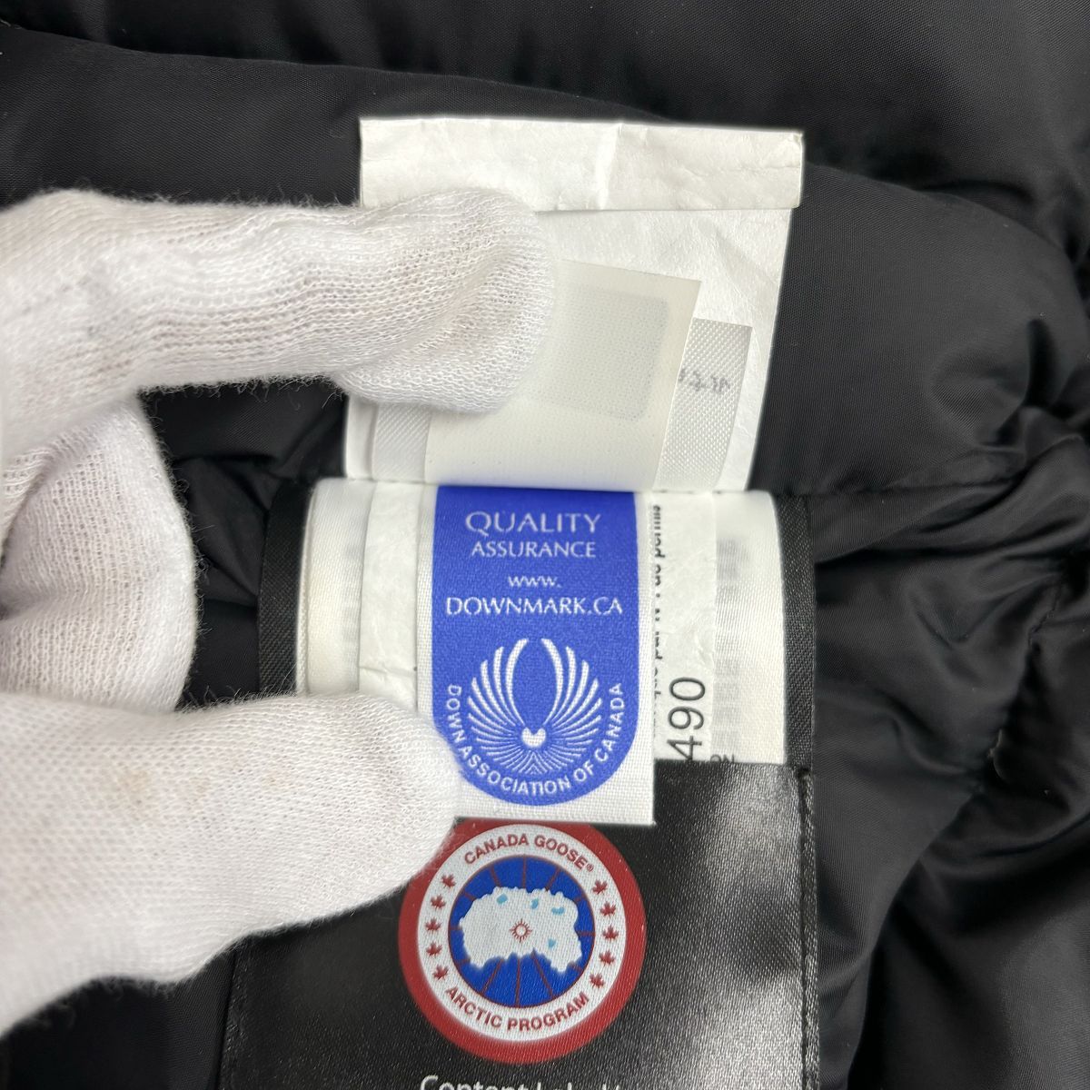 【JPタグ】CANADA GOOSE/カナダグース Windsor Vest/ウィンザーダウンベスト 4131JM/ブラック/S