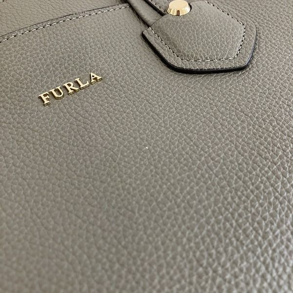 フルラ グレー レザー バッグ トートバッグ レディース その他 その他