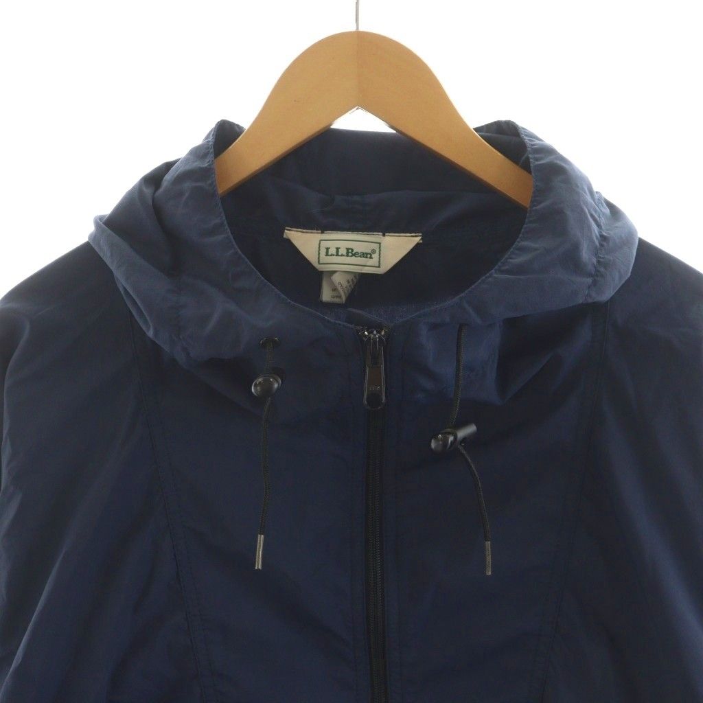 LLビーン（エルエルビーン）ナイロンジャケットM 青 USA製 80s L.L.Bean Warm-Up Jacket 青 M エルエルビーン