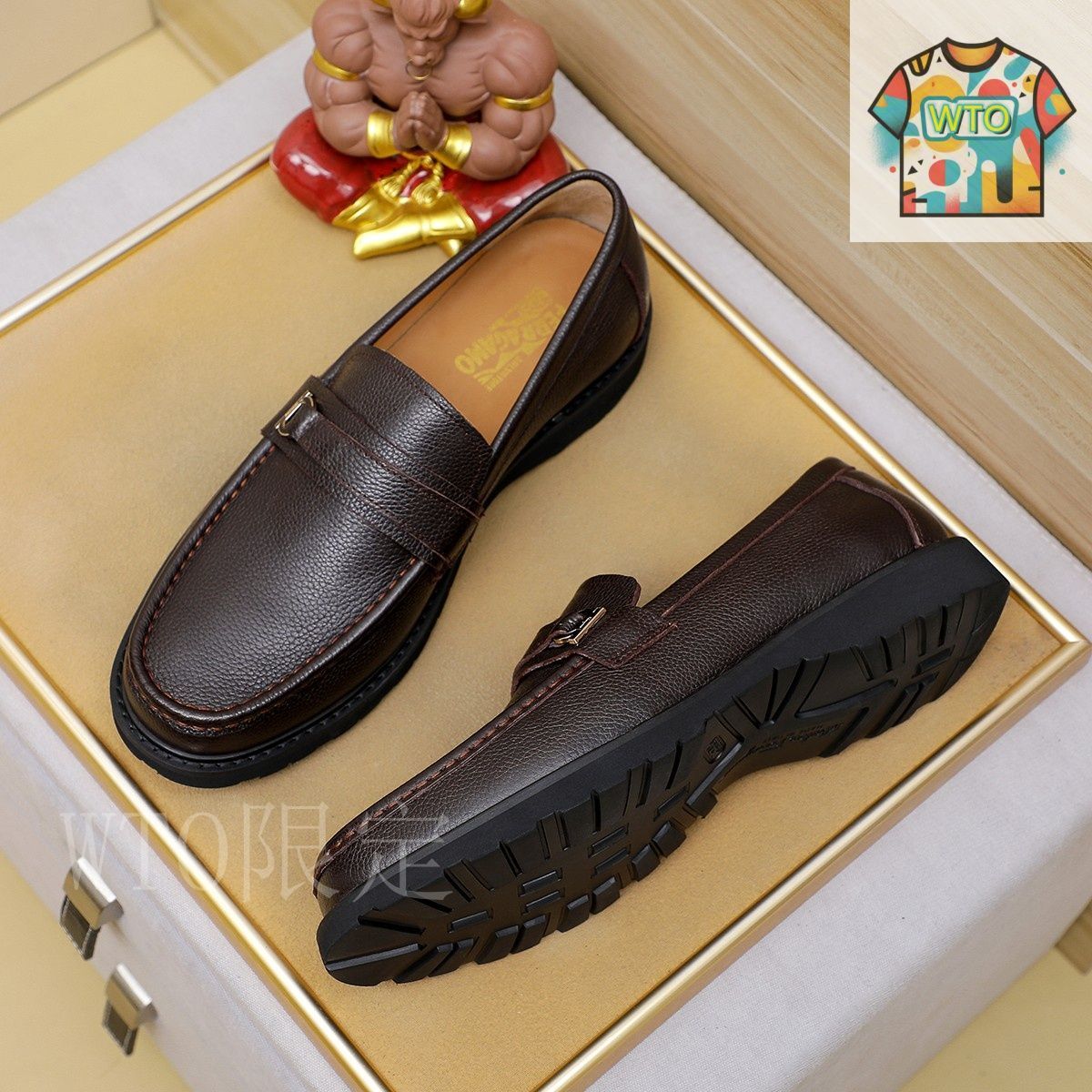Ferragamo フェラガモ メンズ ビジネス シューズ29-3 - メルカリ