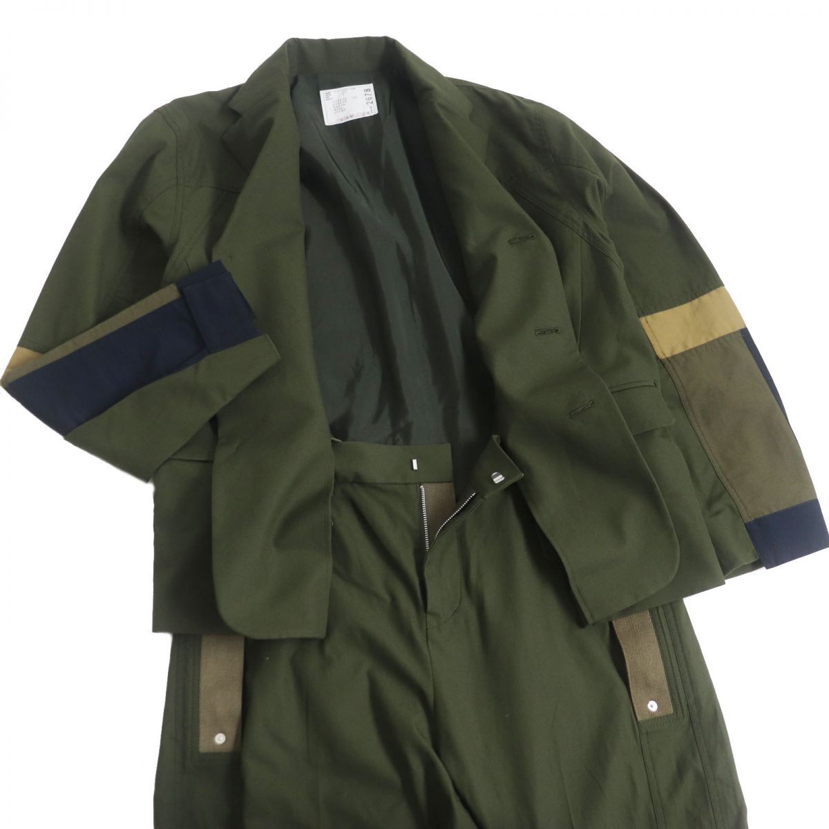 極美品□22SS 定価￥165,000 sacai/サカイ 22-02678M コットン