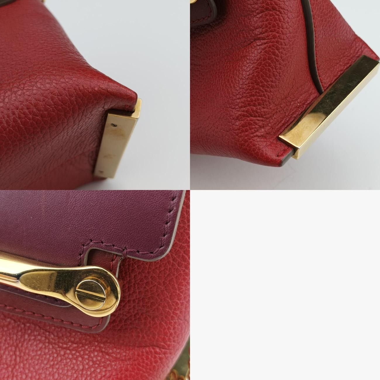 クロエChloeクレーア ワインレッド×レッド