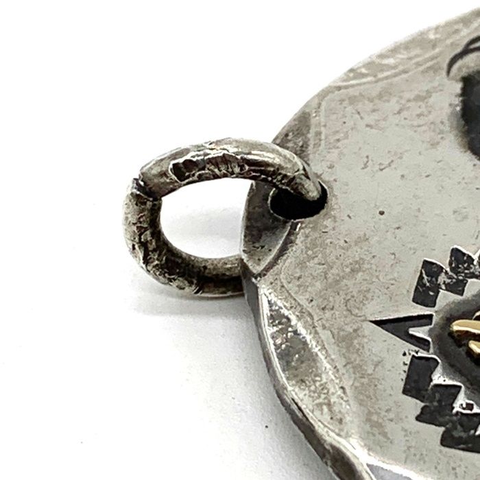 Dear Blossom ディアブロッサム K18 シルバー 特大メタル ペンダントトップ イーグル サンダー USTAUSTRALIA_COM_AU