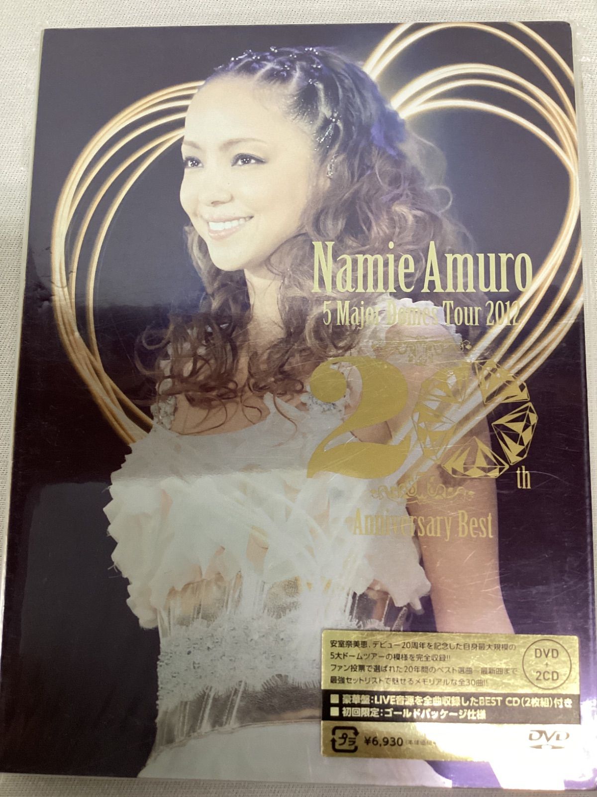 新品未開封 安室奈美恵 5大ドームツアー2012 DVD&2CD 安室奈美恵/namie amuro 5 Major Domes Tour 2012～20th