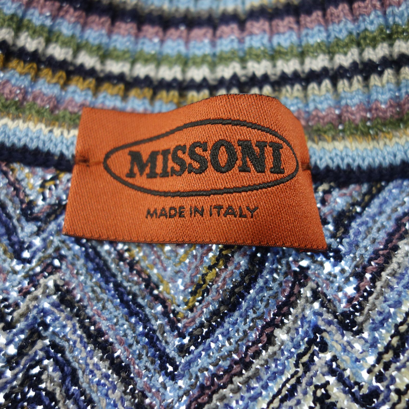 ミッソーニ ウール ニット カーディガン メンズ MISSONI【AFB49】-