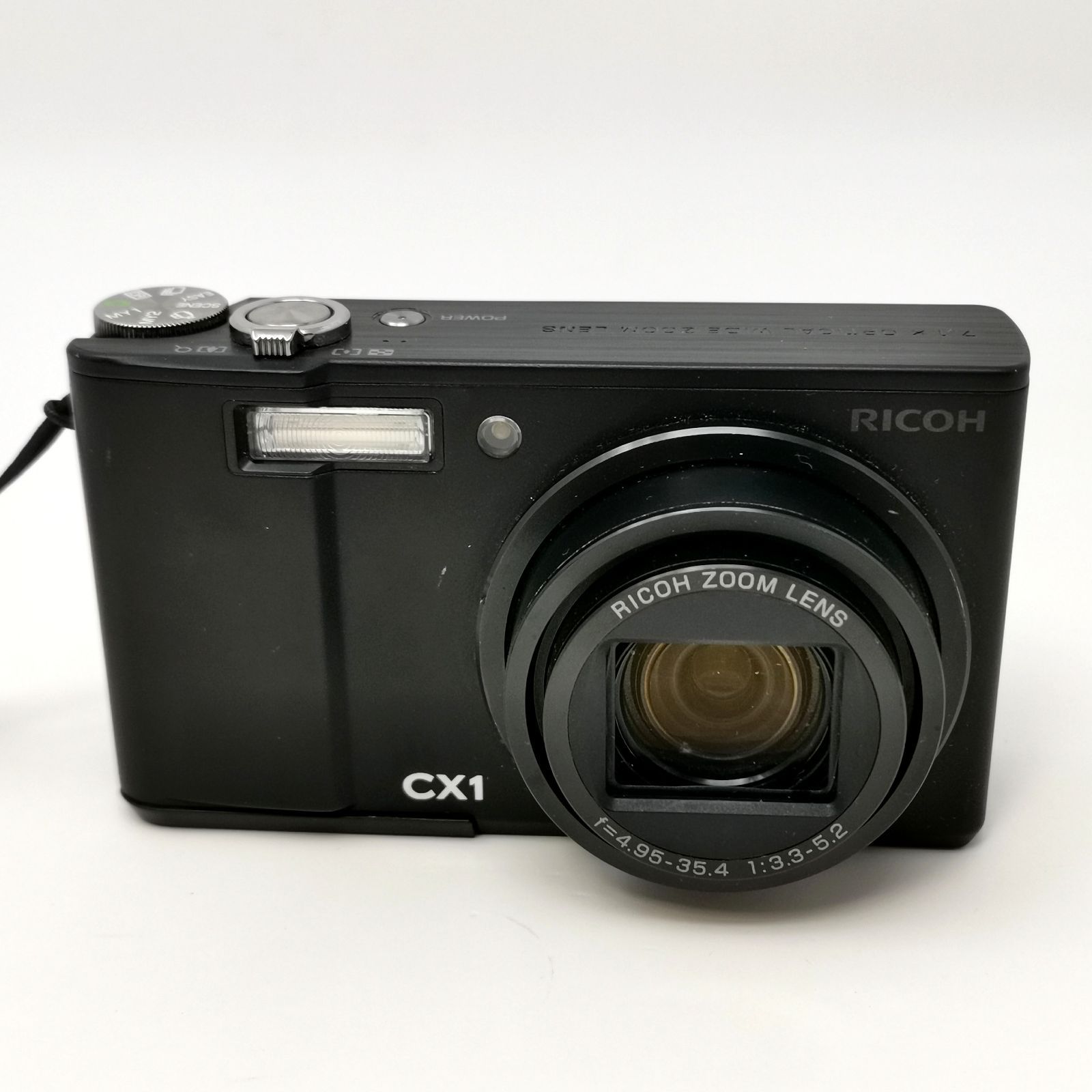 RICOH CX1 ブラック デジタルカメラ 黒 充電器ないため動作未確認 