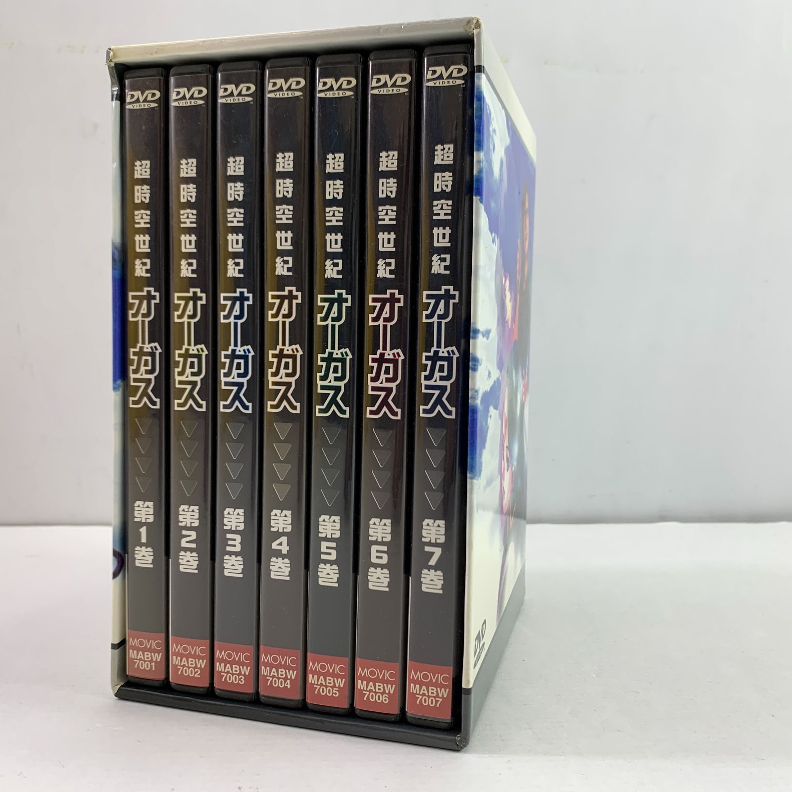 04m1140△【DVD】超時空世紀 オーガス DVD-BOX 全7巻 中古品