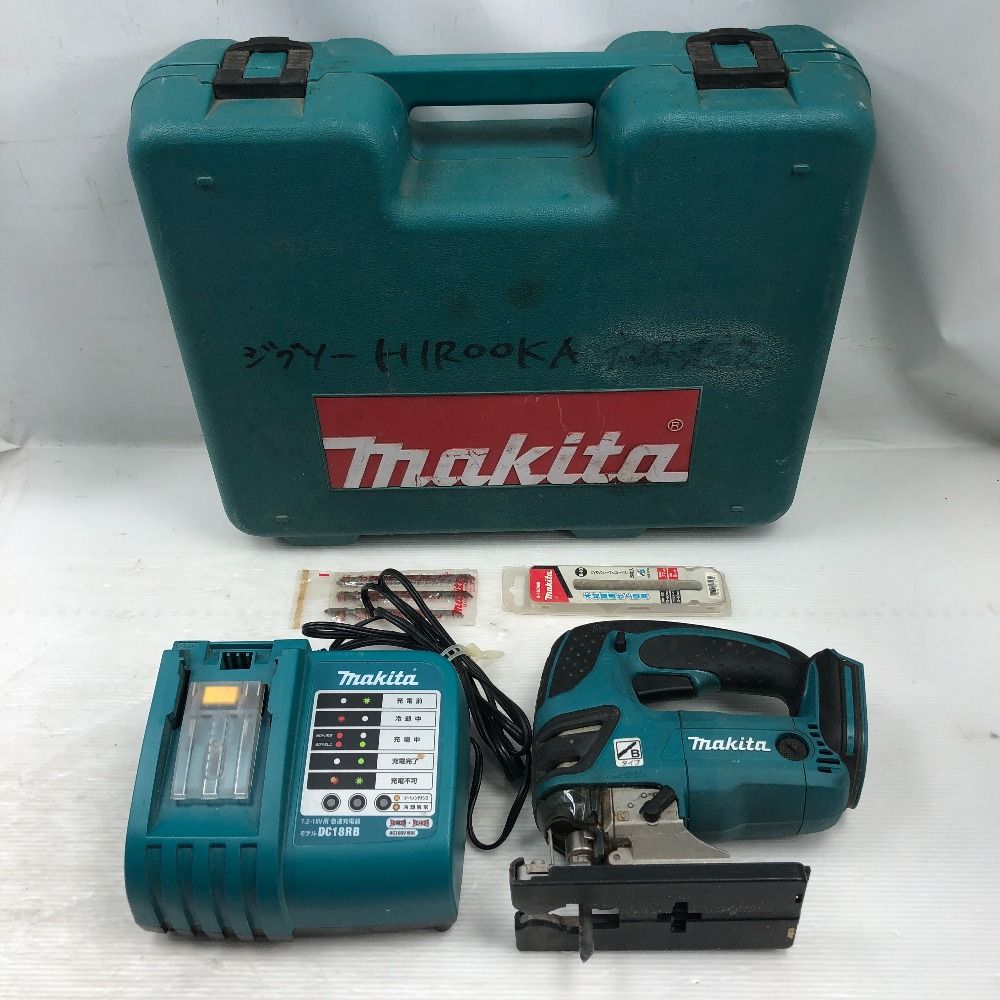 MAKITA マキタ 切断工具 ジグソー 充電器付 コードレス式 JV140D ブルー