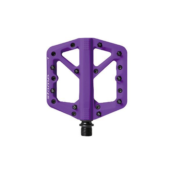 美品☆ クランクブラザーズ STAMP 7 パープル S フラットペダル