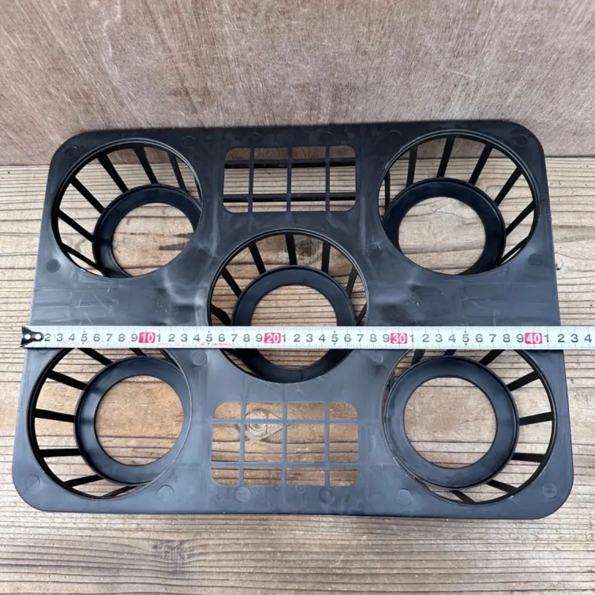 中古資材サンプル】5寸用 5穴 園芸トレー8枚セット 育苗用トレー