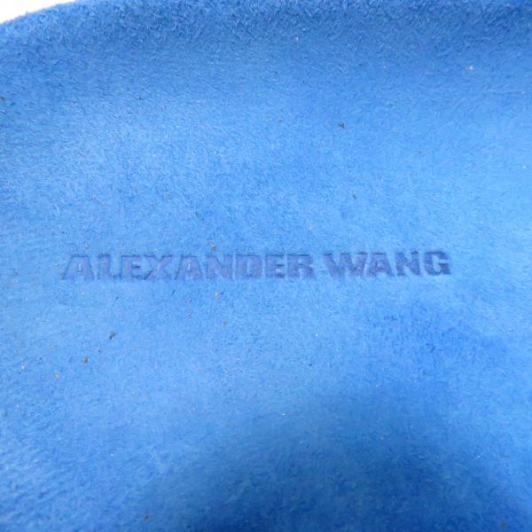 ALEXANDER WANG アレキサンダーワン サンダル ブルー系 36 AO431C 