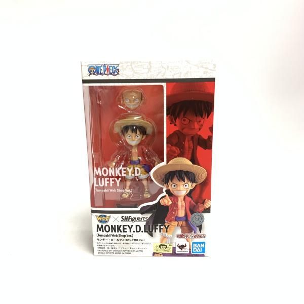 【中古】未開封)S.H.Figuarts ﾜｰﾙﾄﾞｺﾚｸﾀﾌﾞﾙﾌｨｷﾞｭｱ×S.H.Figuarts ﾓﾝｷｰ・D・ﾙﾌｨ(魂ウェブ商店Ver.)[18]