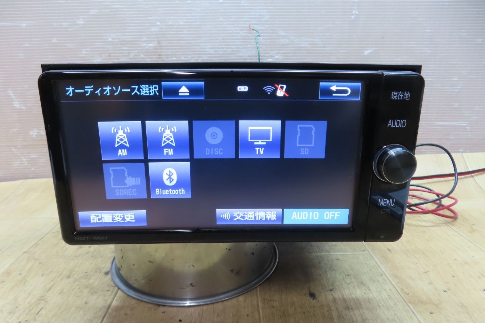 p*a様 トヨタ純正ナビ NSZT-W66Tフルセグ/Bluetooth/DVD トヨタ純正ナビ NSZT-W66T フルセグ Bluetooth DVD｜Yahoo!フリマ（旧