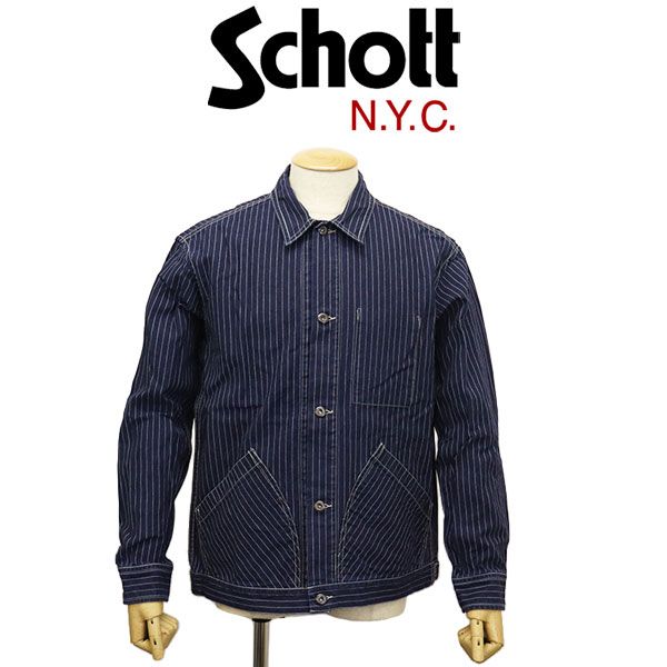Schott (ショット) 3952009 OLD HICKORY DENIM JACKET オールド