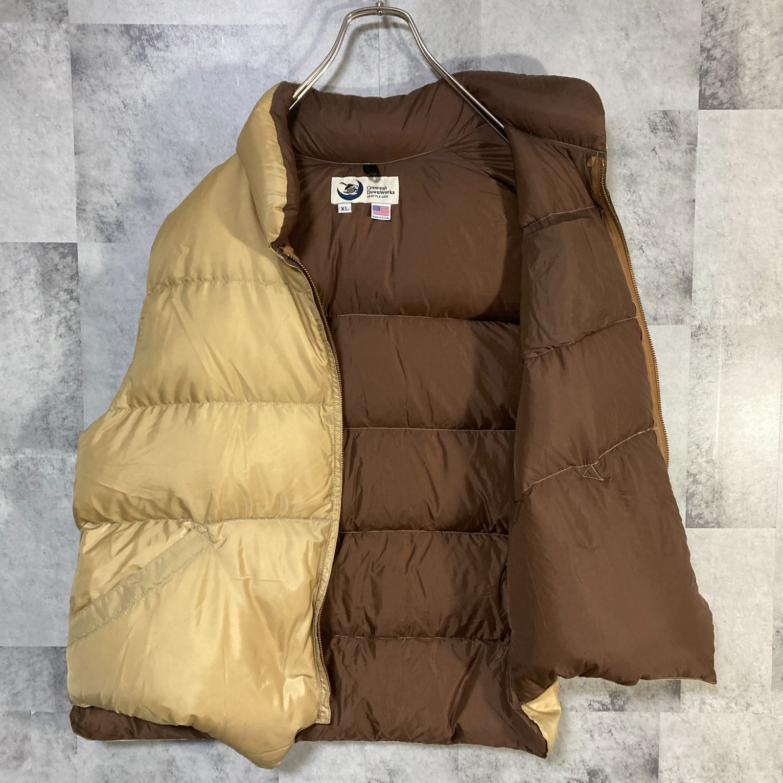 USA製 Crescent Down Works クレセントダウンワークス ナイロン ダウン 