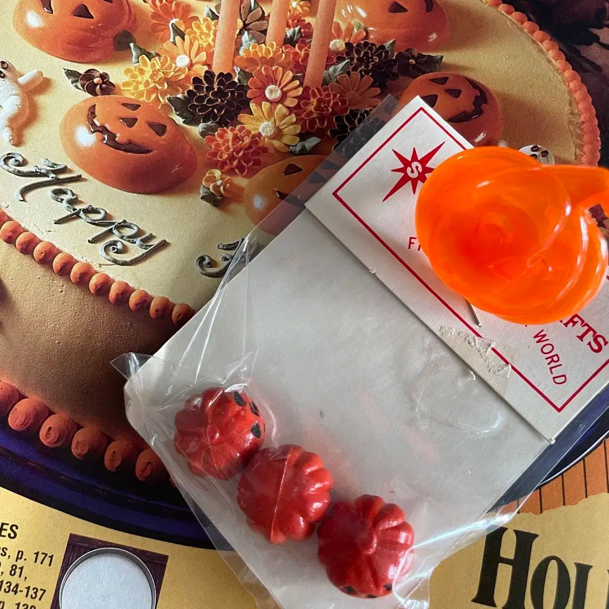 かぼちゃ ハロウィン & ジャンピング フィギュア 70s おもちゃ 