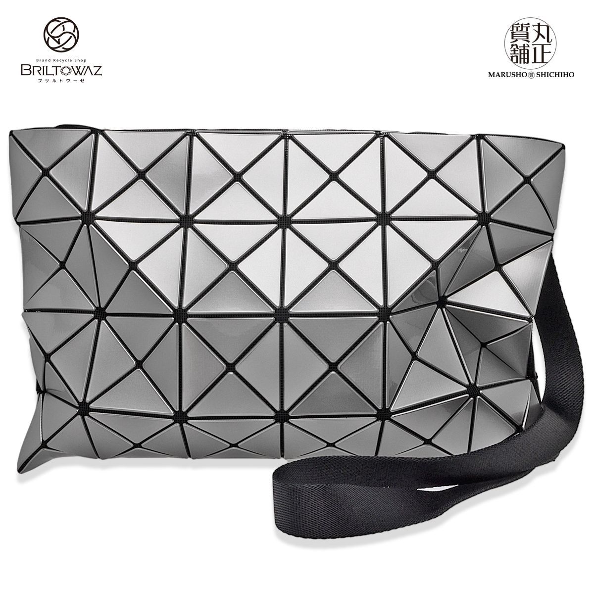 BAOBAO ISSEY MIYAKE LUCENT ショルダーバッグ BB93-AG054 シルバー