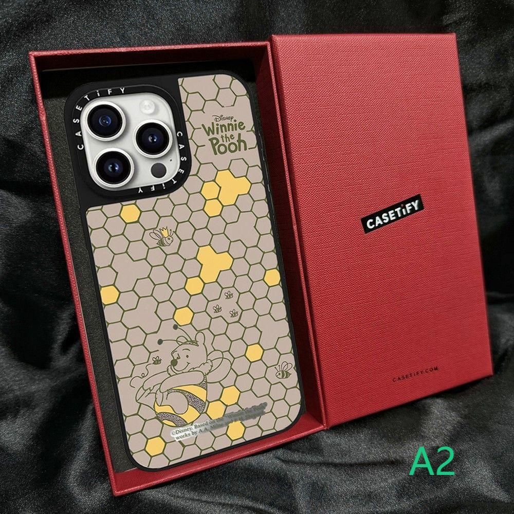 (専用)CASETiFY くまのプーさん ハードケース CASETiFY コラボレーション くまのプーさん 鏡面スマホケース