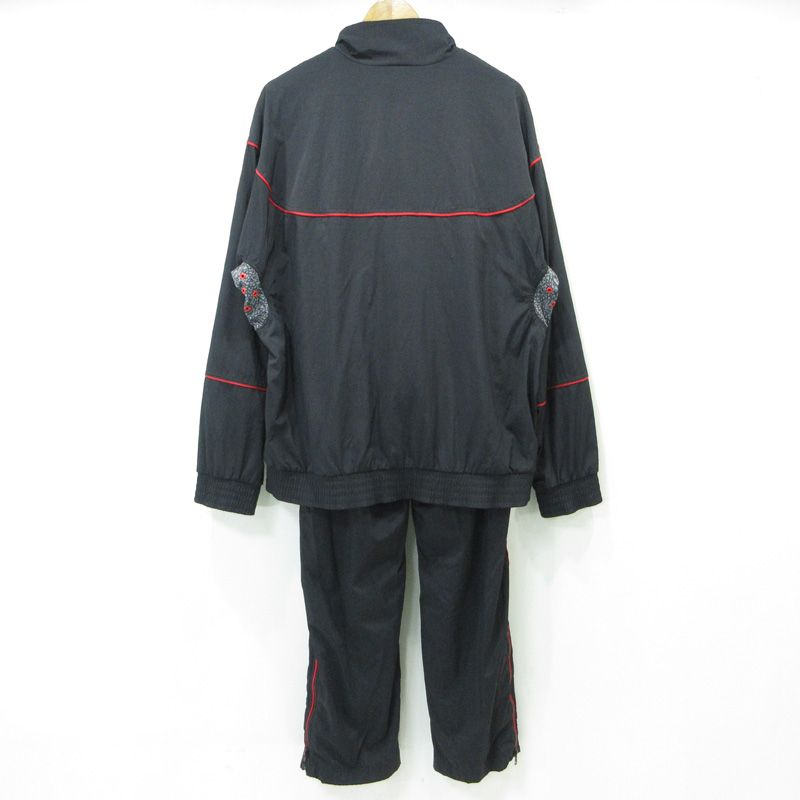 三重本店 JORDAN ジョーダン AJ3 WOVEN VAULT JACKET ウーブンヴォルトジャケット ロゴ刺繍ナイロンジャケット パンツ セットアップ 897410-010 897493-010 ブラック サイズ L 95