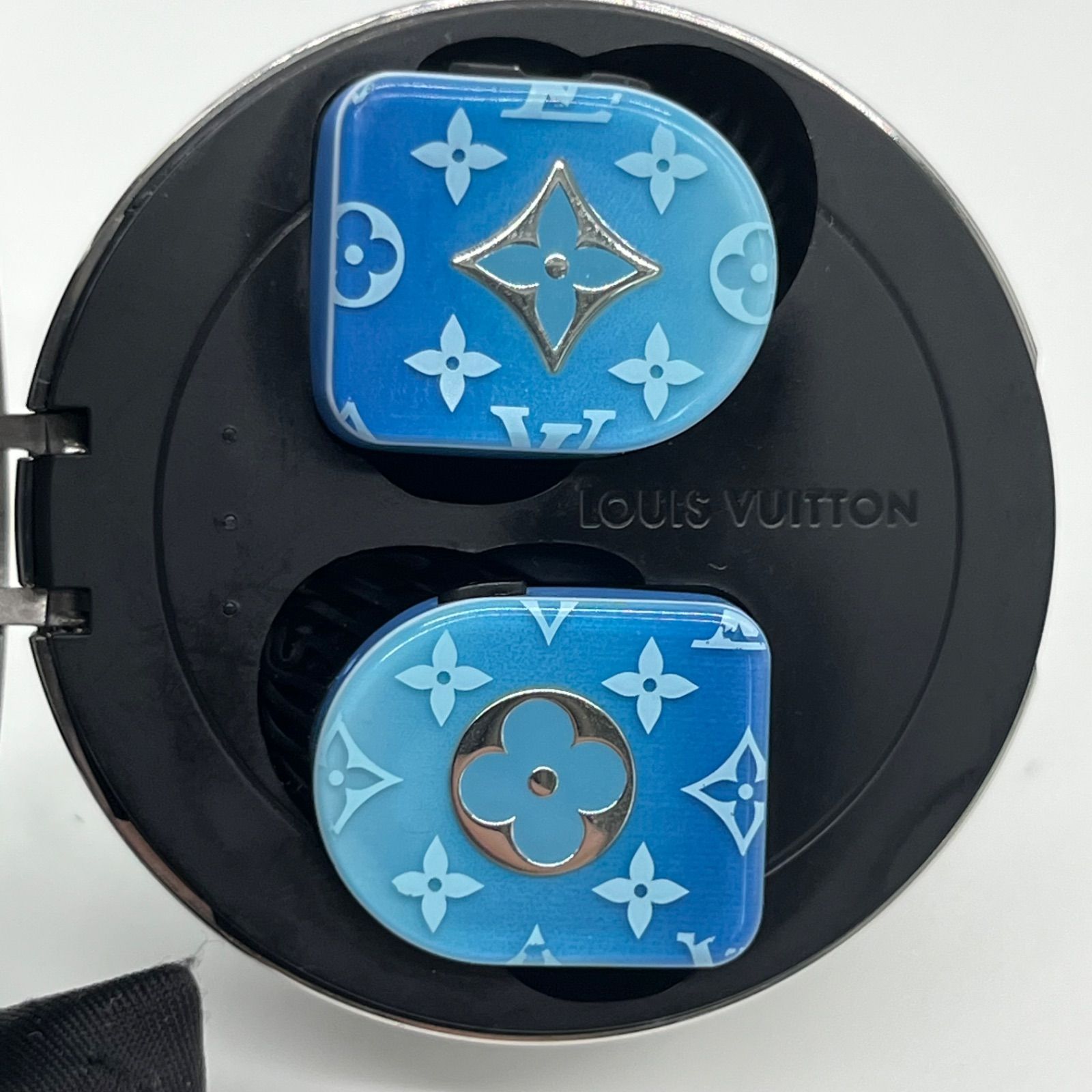 極美品】LOUIS VUITTON QAB170 ホライゾン イヤホン ブルー