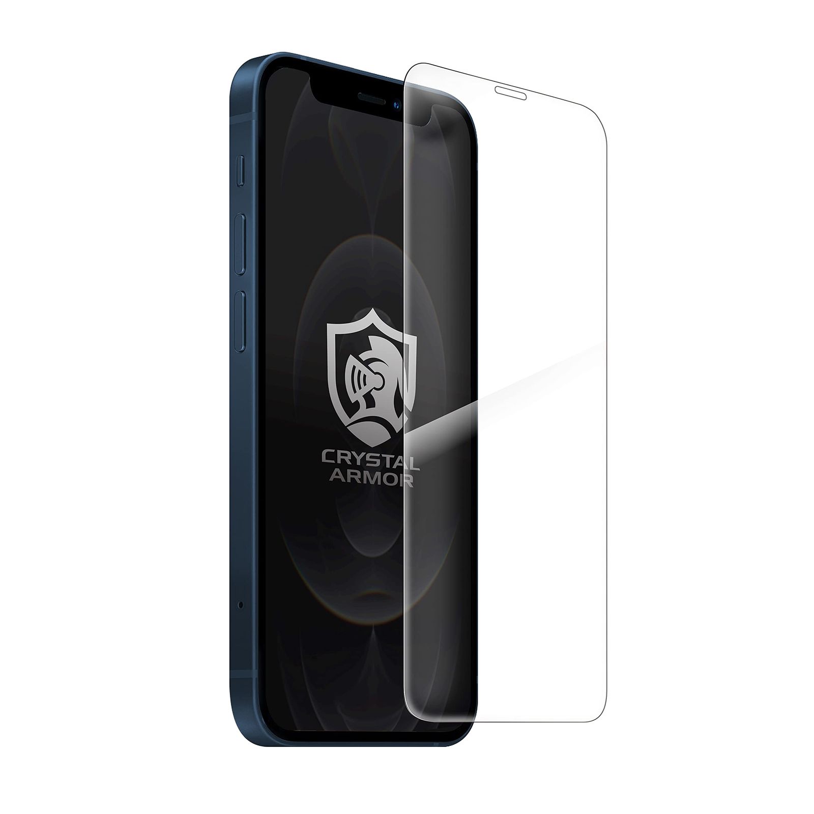 クリスタルアーマー iPhone 12mini 強化 ガラスフィルム 液晶保護 抗菌 耐衝撃 超薄 PAPER THIN 0.15mm GI20-15 [抗菌・超薄 0.15mm]