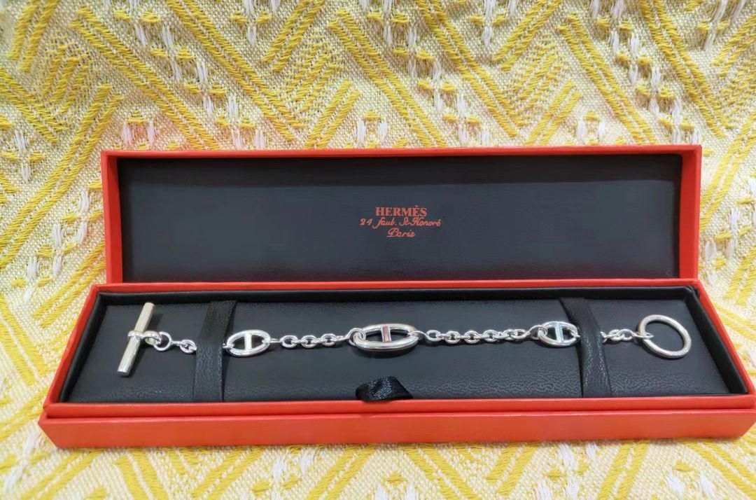 ✨新品✨エルメス HERMES シェーヌダンクル GM ブレスレット  @July jewelry