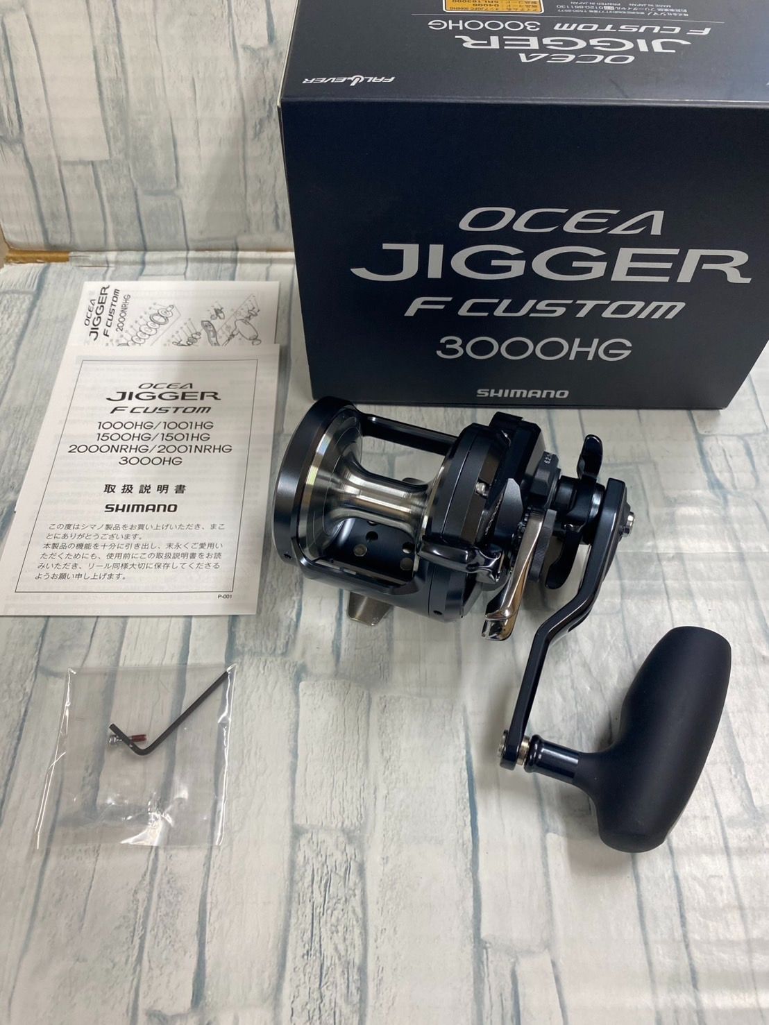 新品未使用 シマノ オシアジガー fカスタム 2001NRHG 【公式通販】