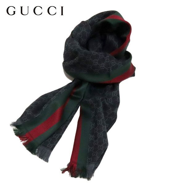 グッチ GUCCI マフラー scarf ラッピング可能 【即日発送