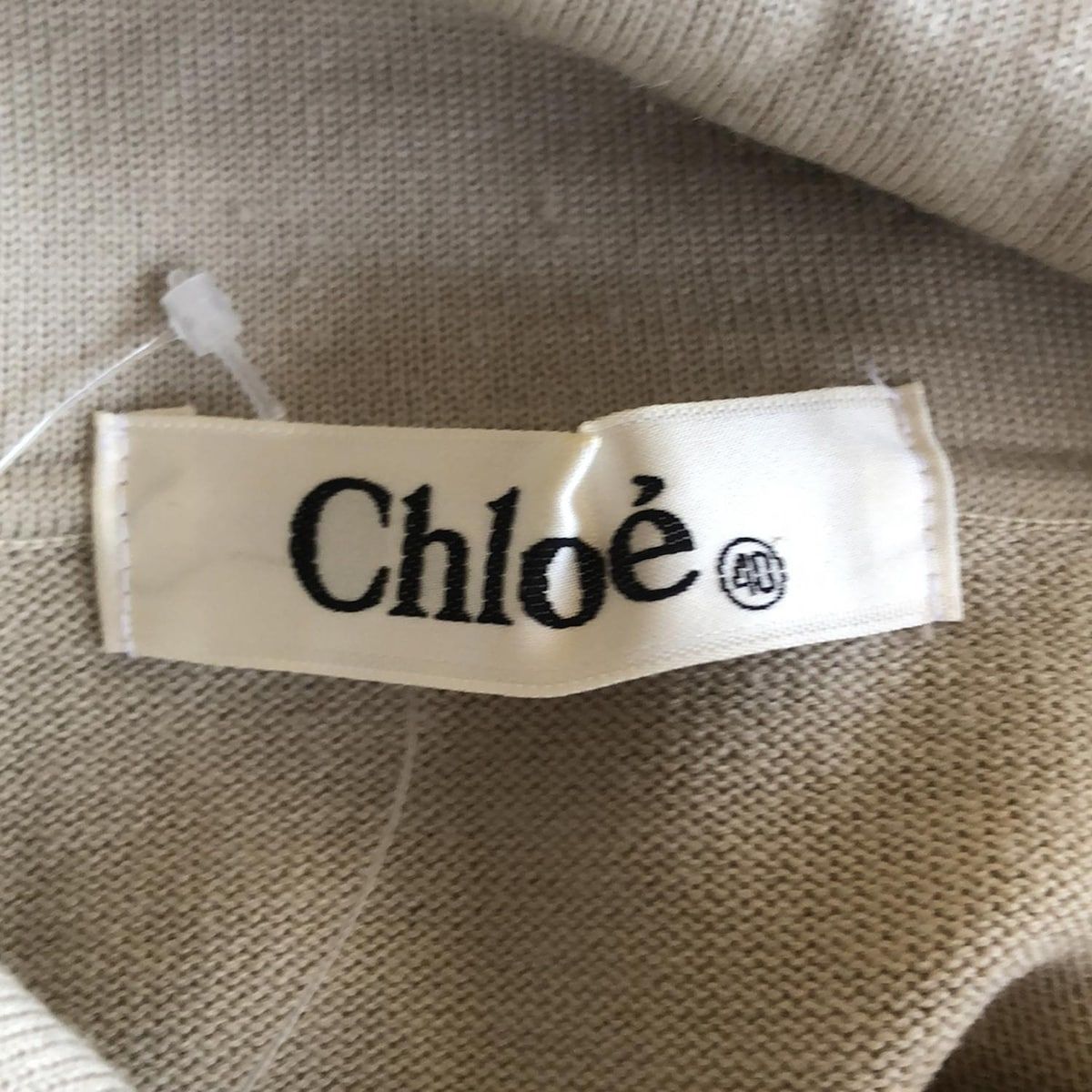SEE BY CHLOE◆カーディガン(厚手)/40/ウール/マルチカラー 8/1 new arrival items vol.1 #チュールドッキングVネックニット