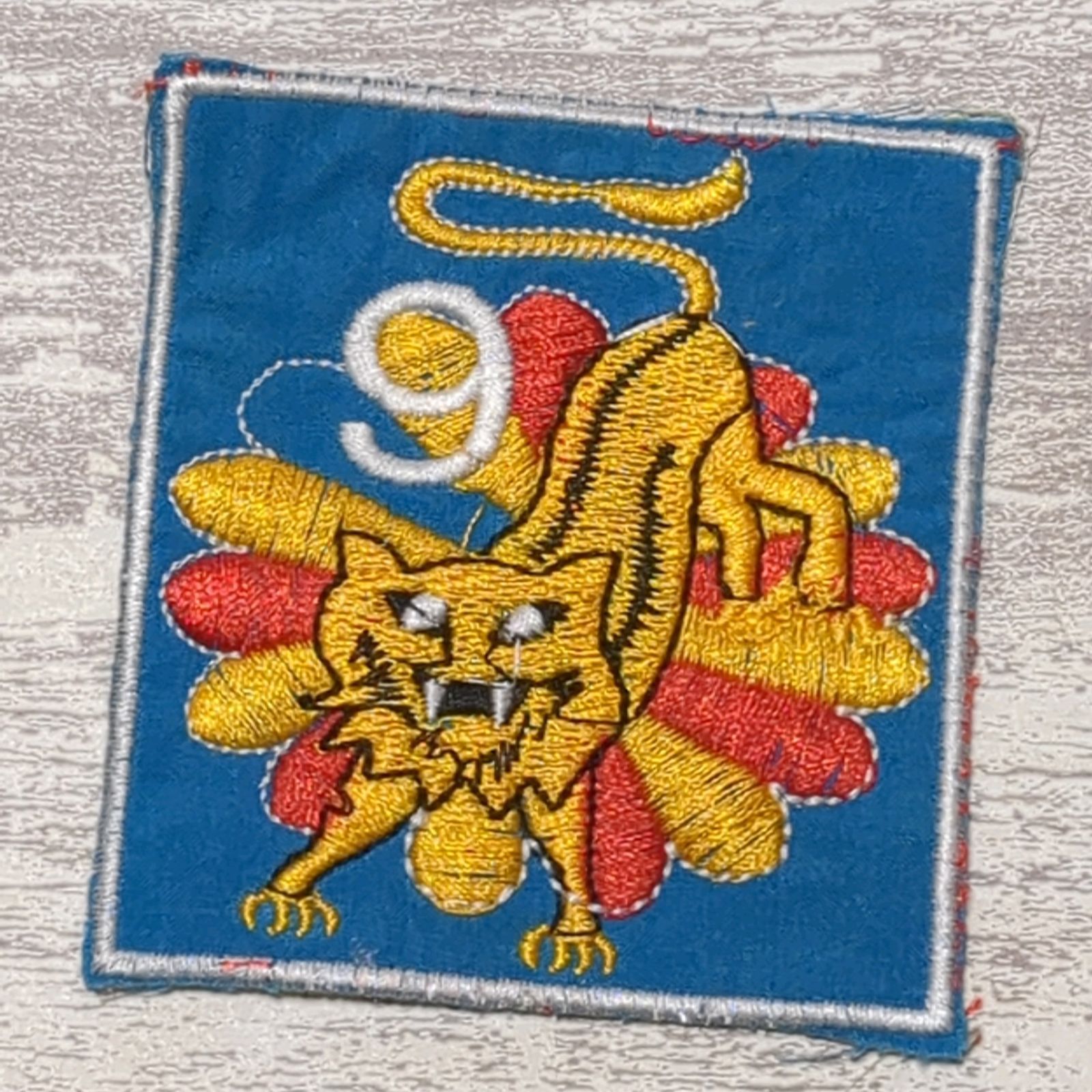 TI38 TIGER 虎 ベトナム 戦争 ワッペン タイガー トラ 動物 ナンバー