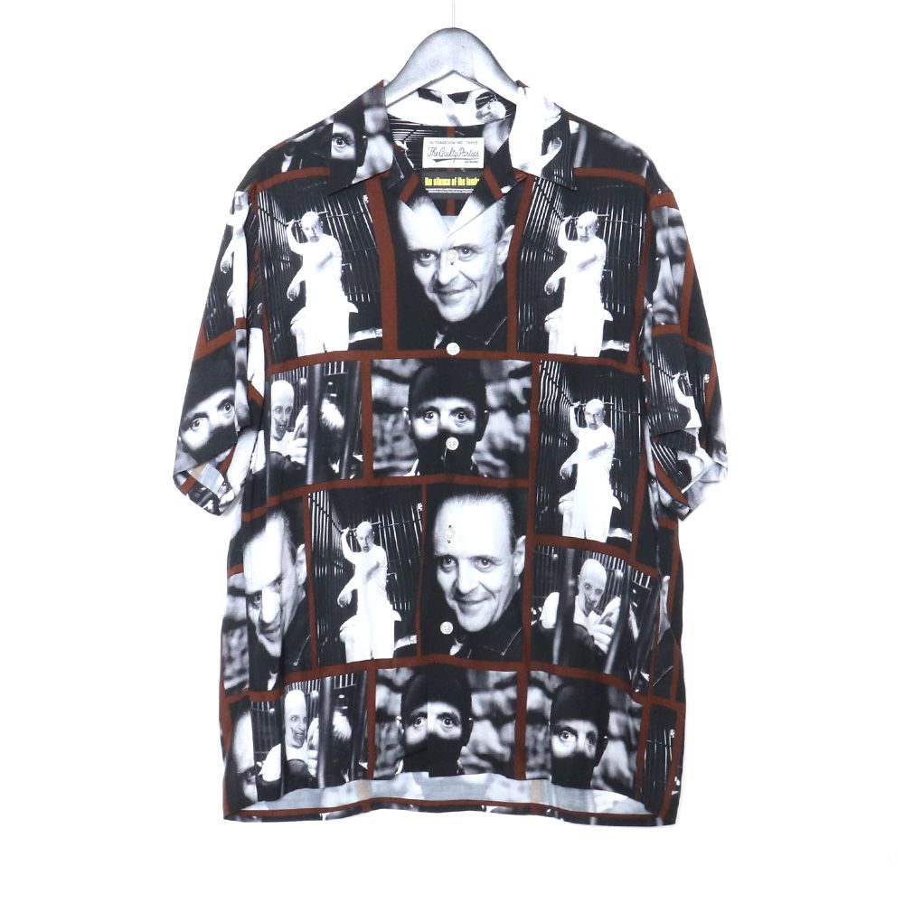ワコマリア　羊たちの沈黙 アロハシャツ 半袖 WACKO MARIA (ワコマリア) THE SILENCE OF THE LAMBS / S/S