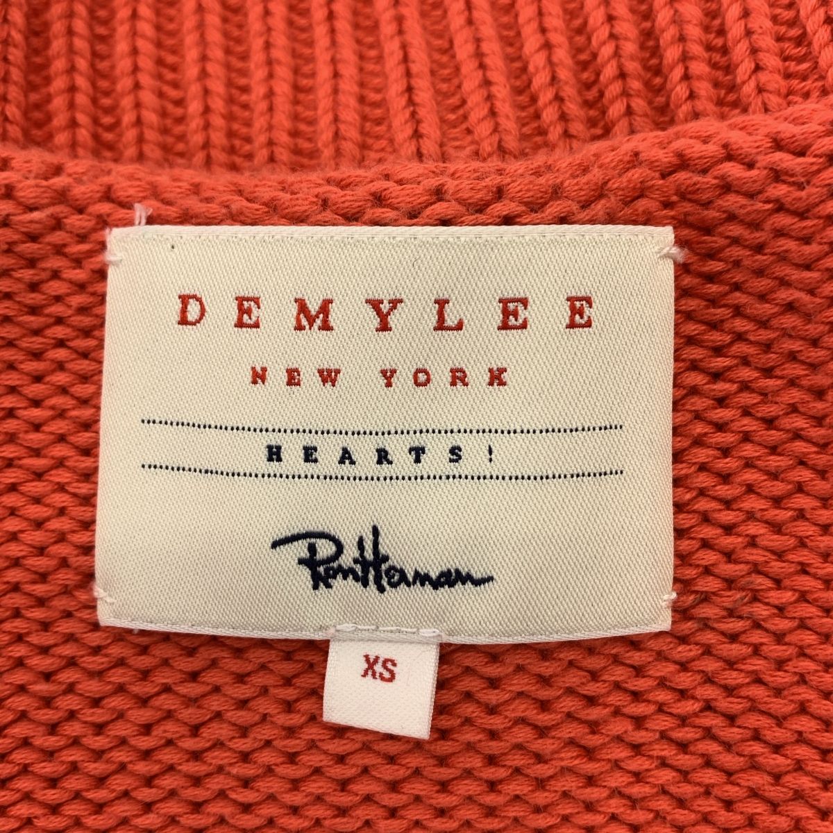 DEMYLEE / デミリー | RON HERMAN別注 4B コットンニット カーディガン