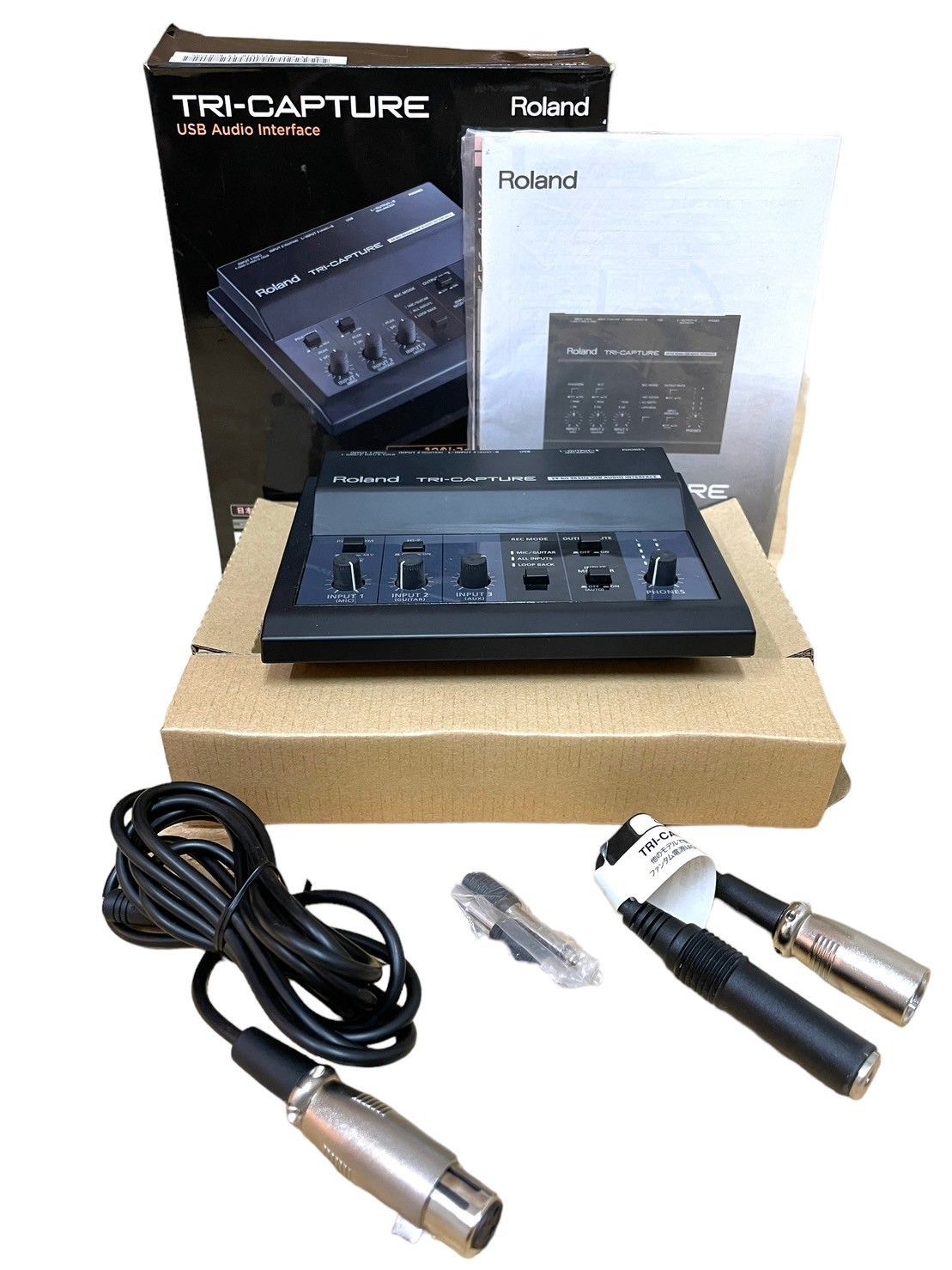 Roland ローランド オーディオインターフェイス TRI-CAPTURE USB Audio ...