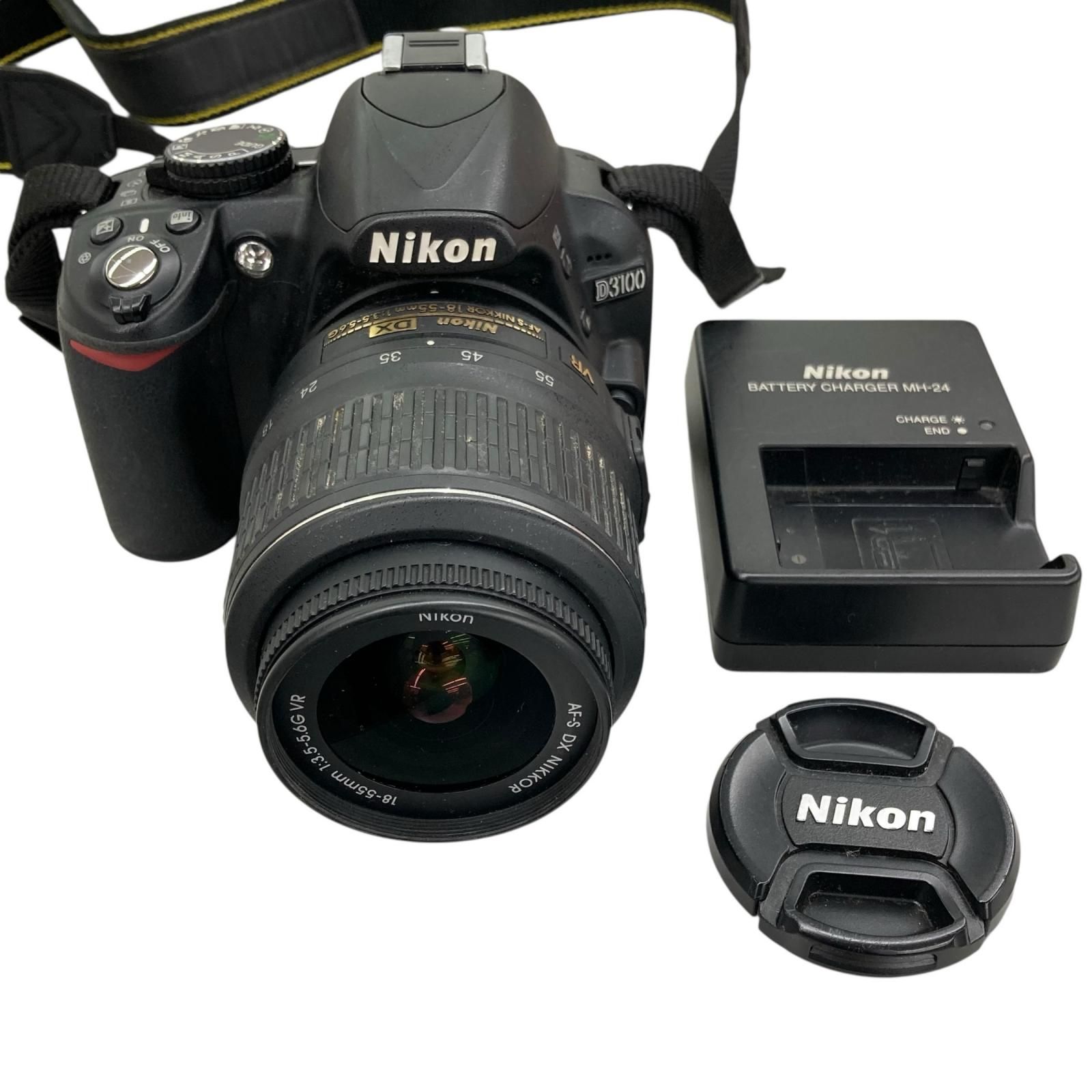 186000 現状品 Nikon ニコン デジタルカメラ D3000 ブラック
