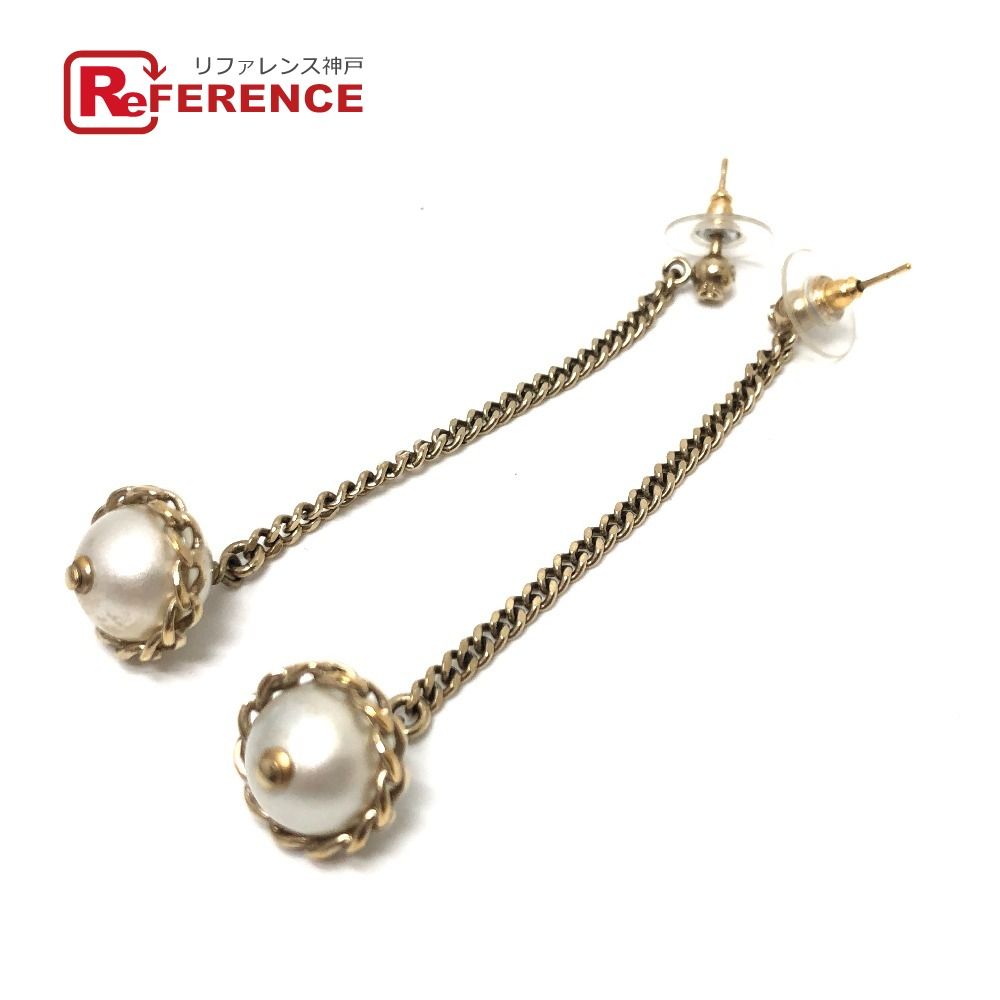 CHANEL パール付きチェーンピアス シャネル 楽天市場】シャネル ピアス