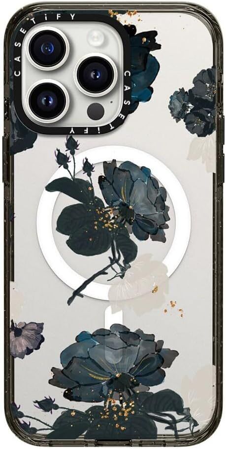 CASETiFY インパクト MagSafe対応 iPhone 15 Pro Max ケース 花