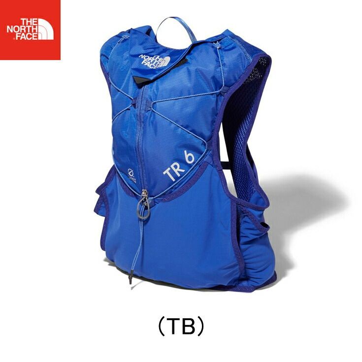 ノースフェイス THE NORTH FACE TR 6 ティーアール6 ランニングバッグ ザック リュック ユニセックス トレイル用【nm61915-tb】陸上・ランニング用品 S (TB)TNFブルー