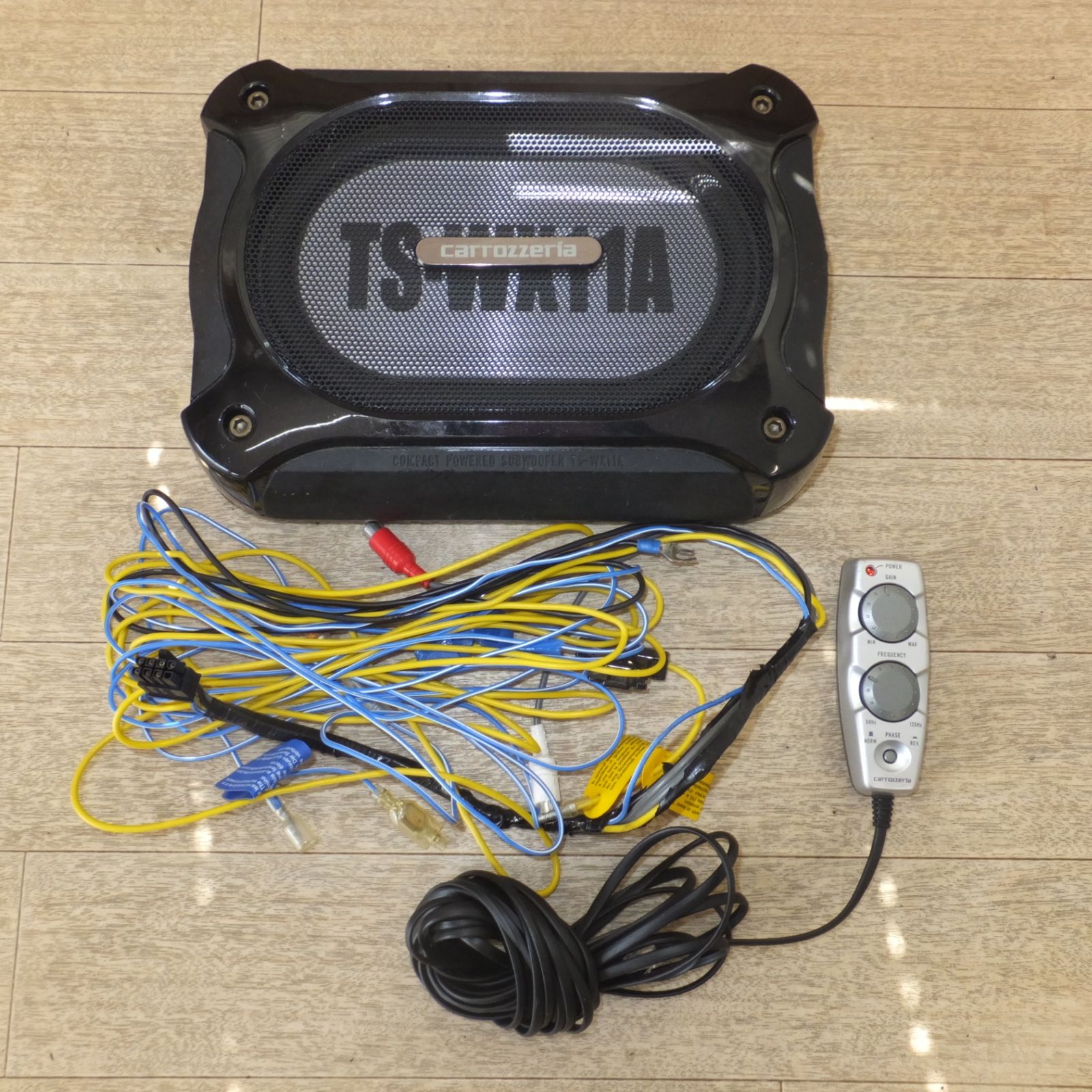 carrozzeria TS-WX11A コンパクトウーファー 即日発送 パワードサブウーファー - TS-WX11A